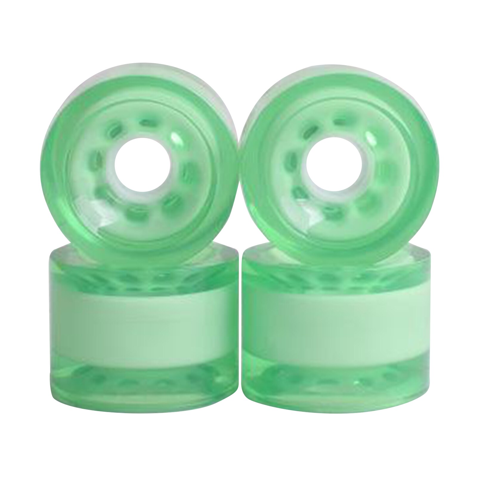 Roues de Skateboard d&#39;une dureté de 4x78a, 70x51mm, pièces bleues pour Longboard