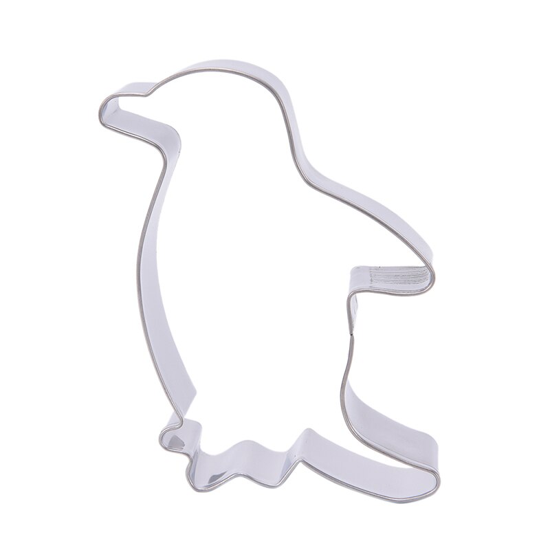 1PC pingouin acier inoxydable gâteau moule emporte-pièce Fondant gâteau moule décoration outil Biscuit Cutter décoration