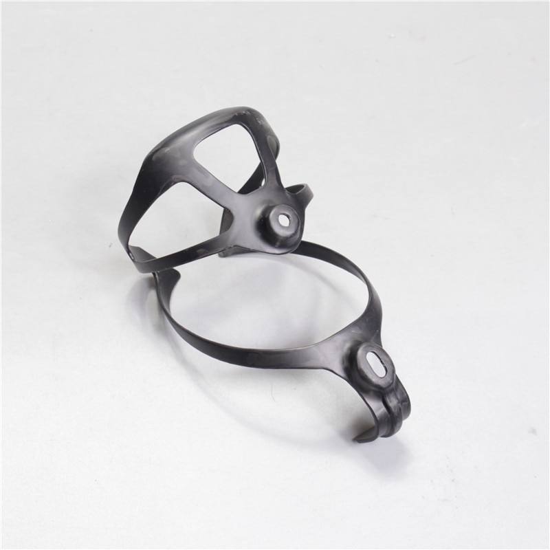 XXX-portabotellas de carbono para bicicleta, soporte ligero para bicis, 18g, negro, Ud, mate