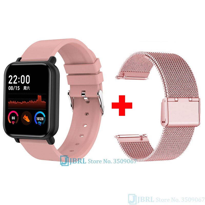 Digital klocka dam män vattentät bluetooth led elektronik klocka för kvinnor män full touch armbandsur sport dam klockor timme: R7 lägg till rem 11