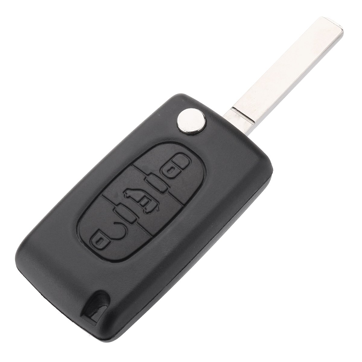 Telecomando Auto Vuoto 3 Pulsanti Custodia Portachiavi Con Flip Blade Per Citroen Relè Jumper - Sostituzione Perfetta