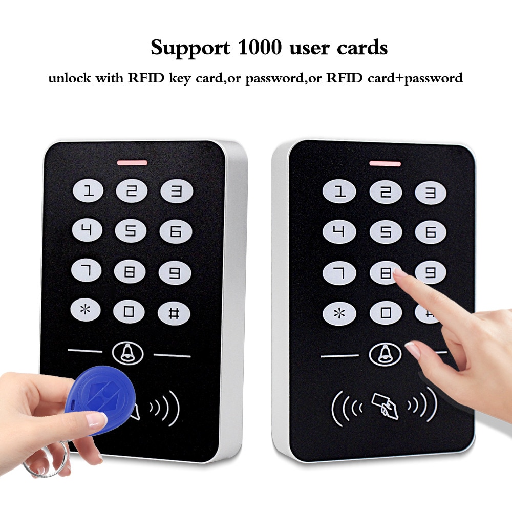 OBO – clavier de contrôle d'accès autonome, système de clavier RFID, couverture extérieure étanche, lecteur de carte contrôleur 125KHz, 10 pièces