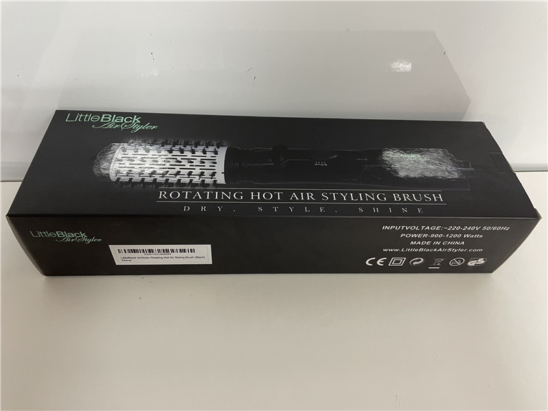 Hair Blow Dryer Hair Straightener Blower 2 In 1 Air Brush Straightening Styling Tools Beauty Salon: US Plug / red with box