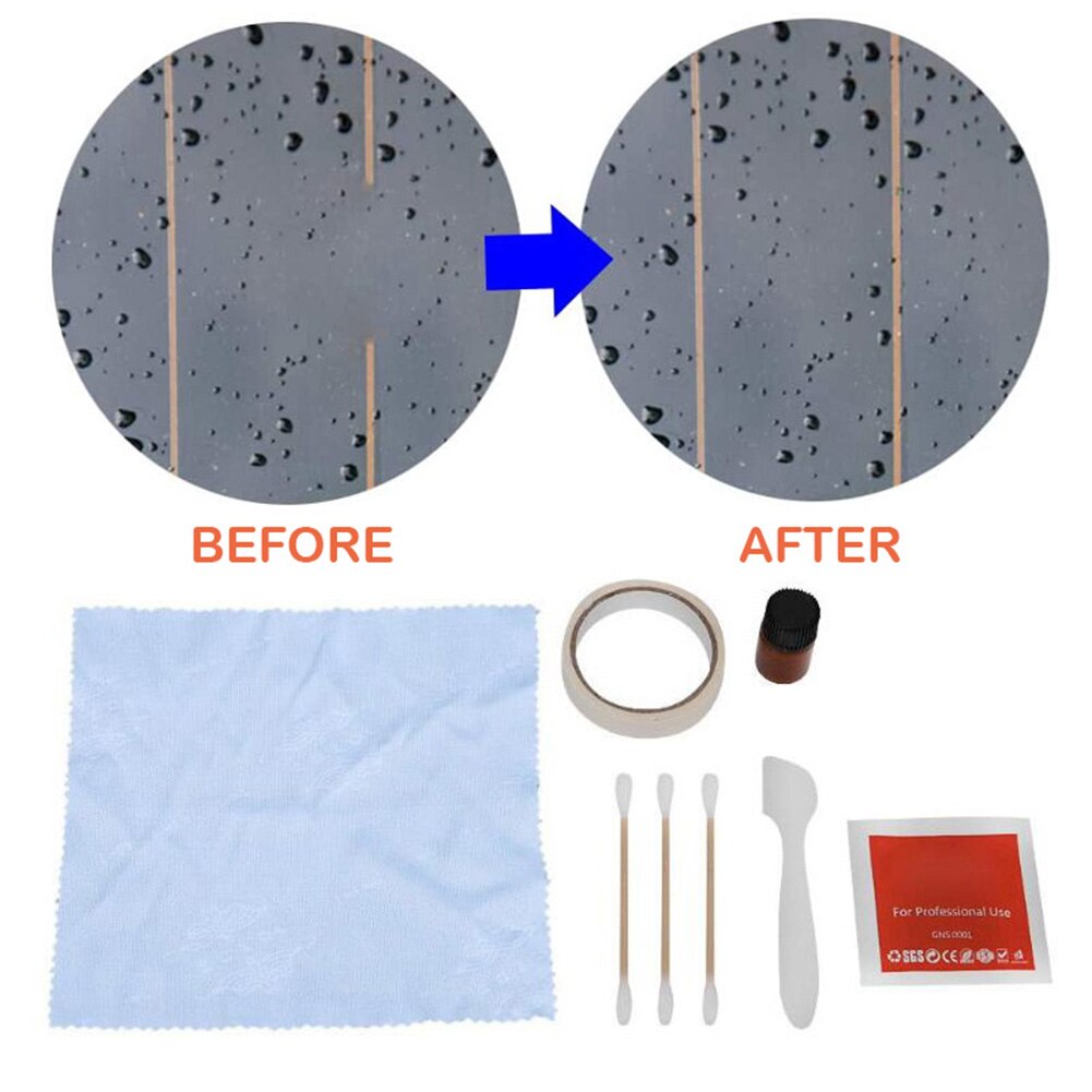 Car Rear Window Defogger Repair Kit Repair Broken Rear Window Defroster Grid Lines DIY Quick Repair Scratched Care Tools