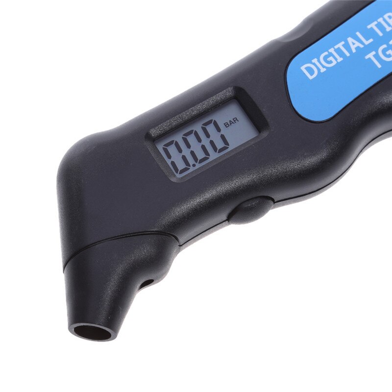 Dæktryksmåler 0-200 psi højpræcision digital bildæktryksmonitorværktøj til måling af dæktryk