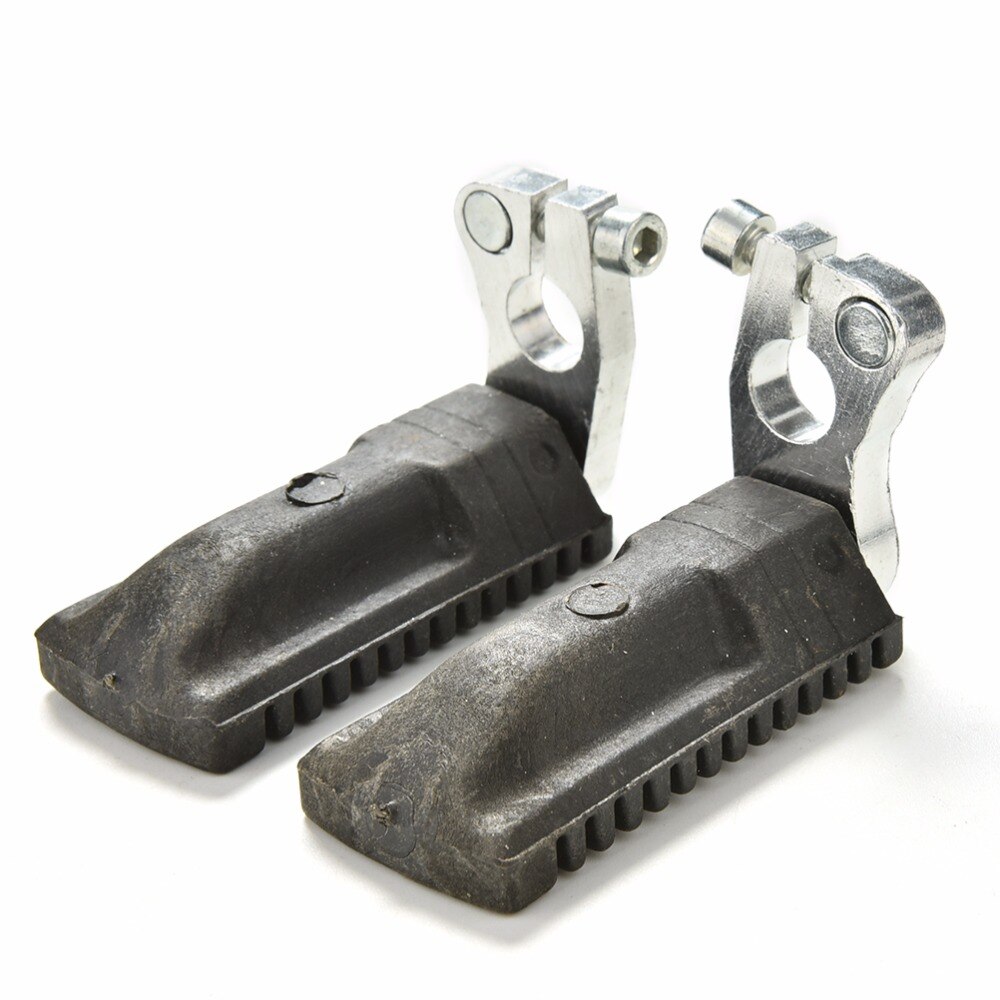 Voetsteunpedaal 2 Stks Motor Achter Passagier Voetsteunen Universele Voetsteunen Voetsteunen Pedalen Accessoires Motorpedaal (Color : 1
