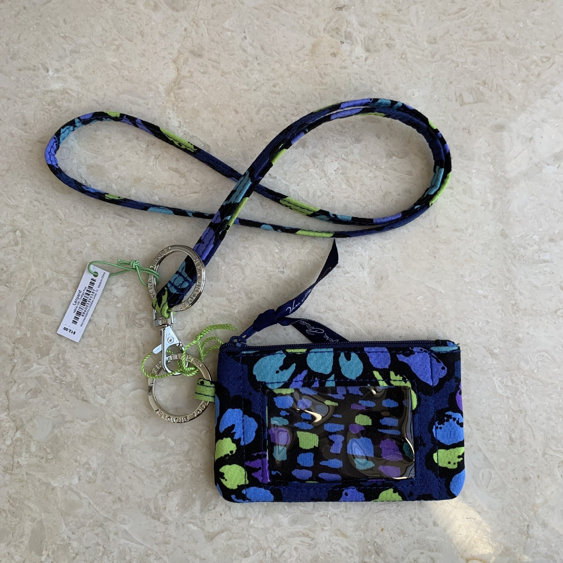 VB ID Card Holder Card Case Credit Chest Hanging Neck Strap Lanyards Keychain Pass Hang Rope Coin Purse: 5