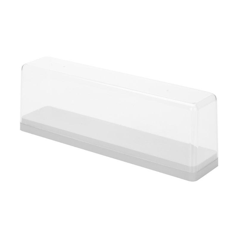 Clear Acrylic Blind Box Showcase Figures Display Case Collectible Model Art Crafts Box Toy Doll Organizer: white