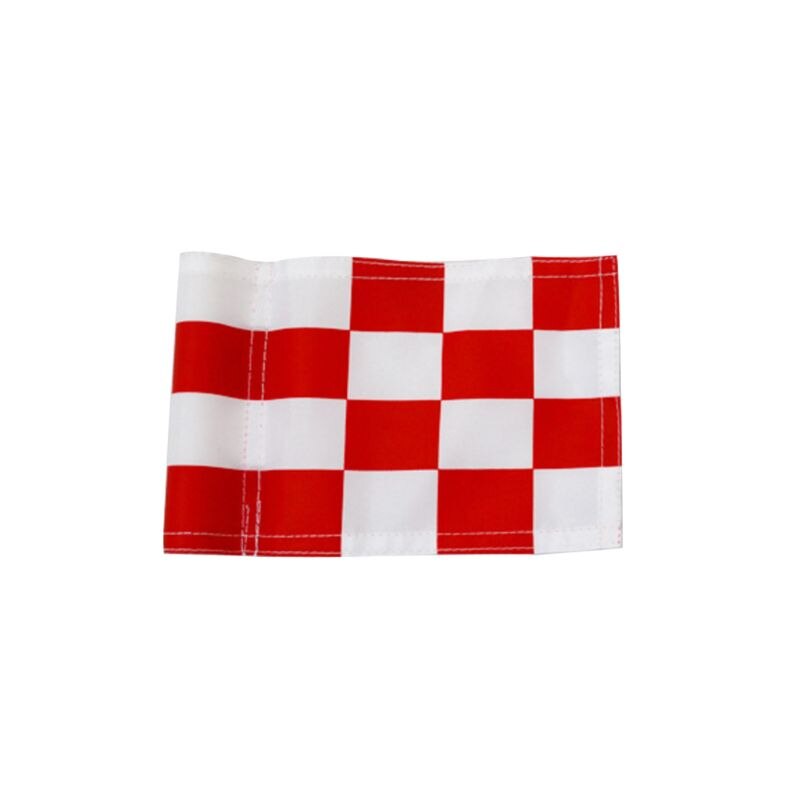 kariert Praxis Putten Grün Golf Flagge mit Eingefügt Ausbildung Nylon Ziel Ziel Fahnen für drinnen draussen