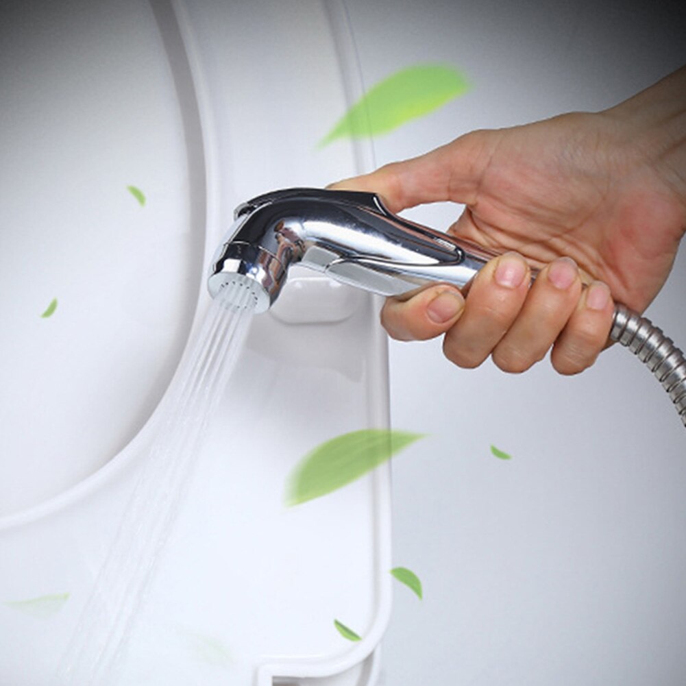 Hoge Druk Douche Kit Kraan Mini Sproeikop Wc Levert Luier Douche Bidet Spuiten Hand Gehouden