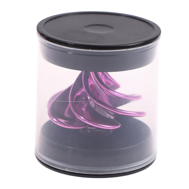 Pneumatic Gyro Decompression Toy Gyro Colorful Wind Blowing Gyro Pneumatic Spinning Top: B