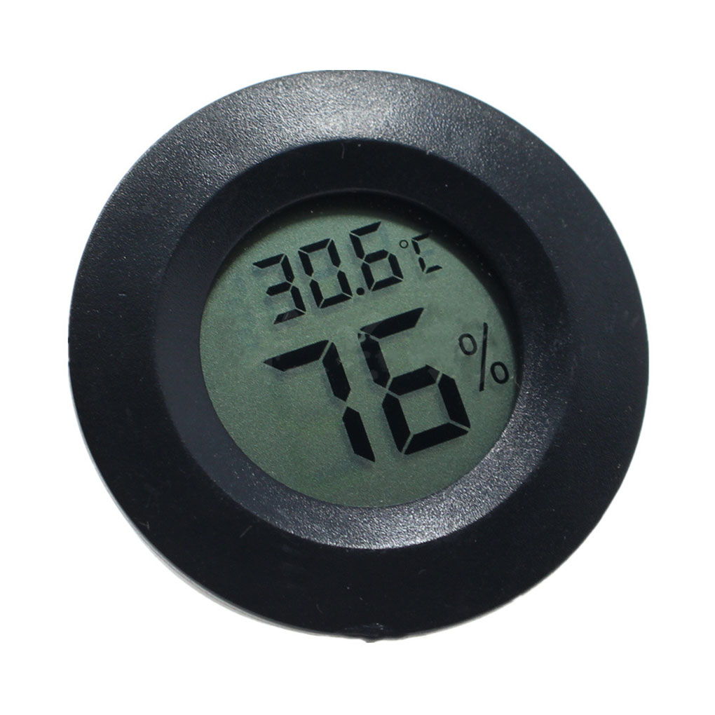 Mini Lcd Digitale Thermometer Hygrometer Koelkast Vriezer Tester Temperatuur Vochtigheid Meter Detector Thermografiek Huisdier Auto 'S