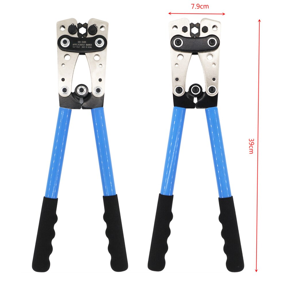 SC connector crimping tool 6-50mm2 Cable Lug Crimping Tools Hand Electrician Pliers 22-10 Tube Terminal Crimper