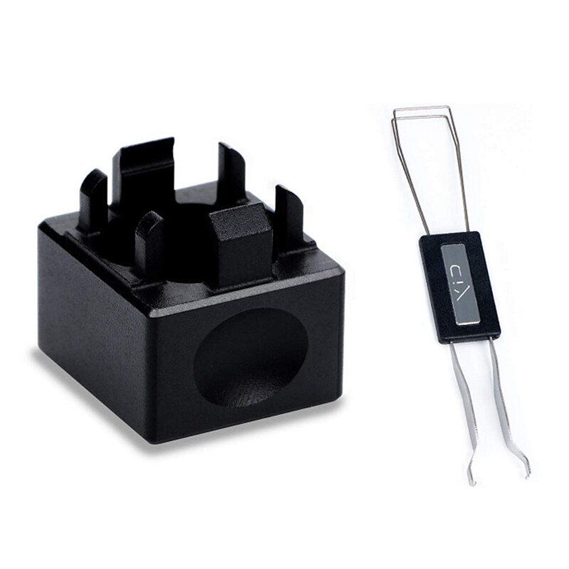 Apriscatole in lega di alluminio con estrattore Keycap per interruttori Cherry MX: Rosso