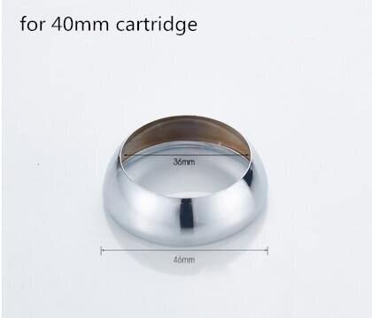 Wasserhahn zink-legierung griff hebel 35mm oder 40mm patrone Schlecht wasserhahn zubehör: Schwarz