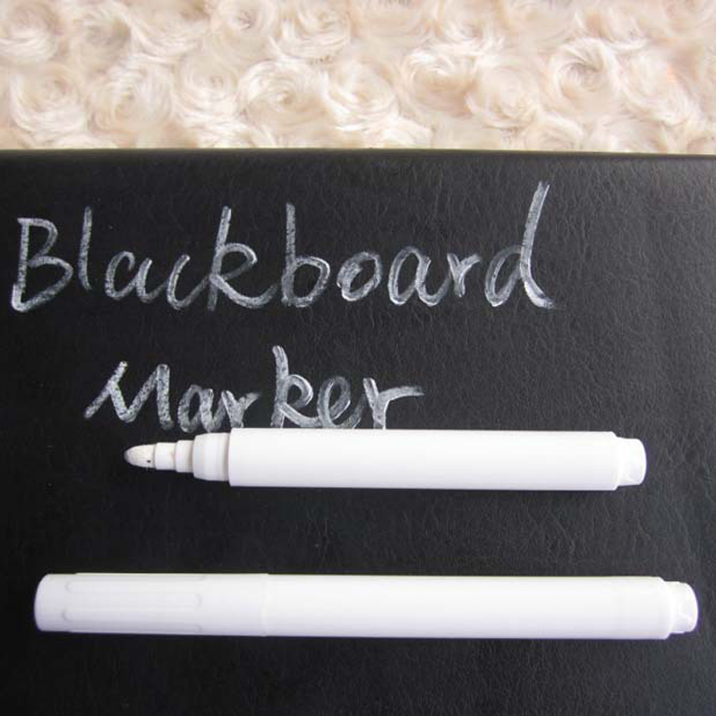 Wit Vloeibaar Krijt Uitwisbare Pen 1/4/7/12 stks/set Art Marker Voor Glazen Ramen elektronische Schoolbord Krijtbord Venster Witte Pen