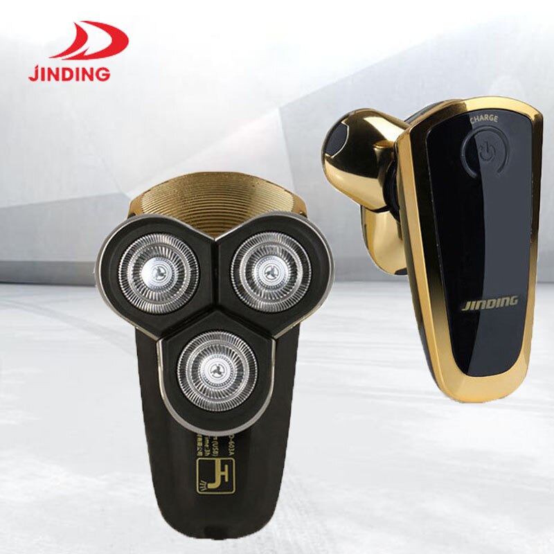 Multifuncional barbeador elétrico usb lavável 3d flutuante cabeça polonês 3 lâmina aparador de pêlos máquina barbear recarregável