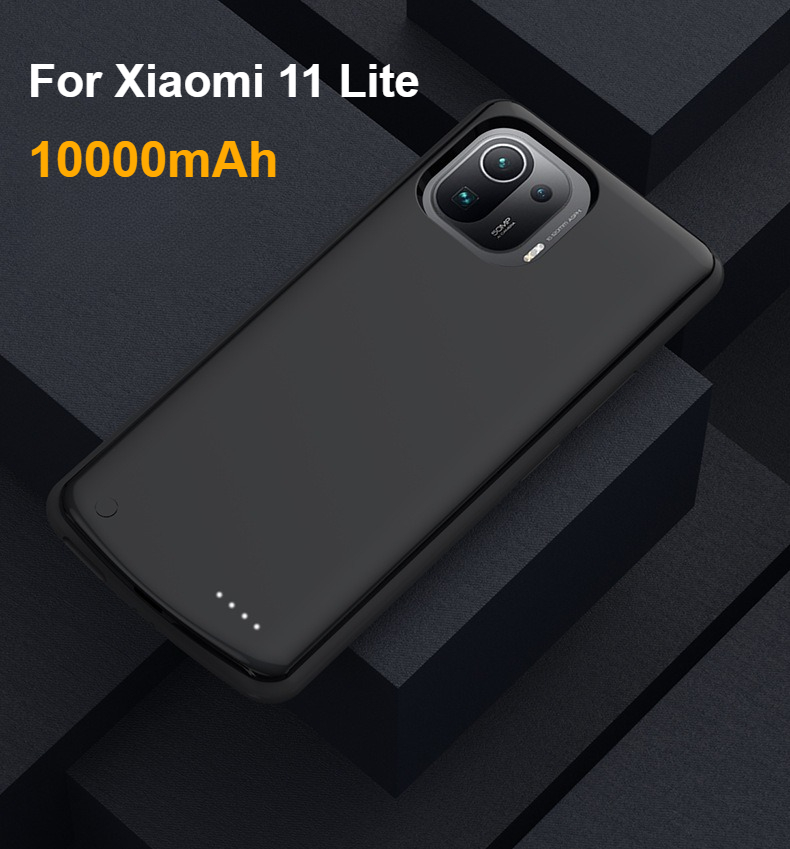 Verbesserte 10000 mAh Akku-Ladegerät-Hüllen für Xiaomi Mi 11 11 Profi/11 Lite Ultra Energie Bank Ladeabdeckung Makao Rama Rama: MULTI