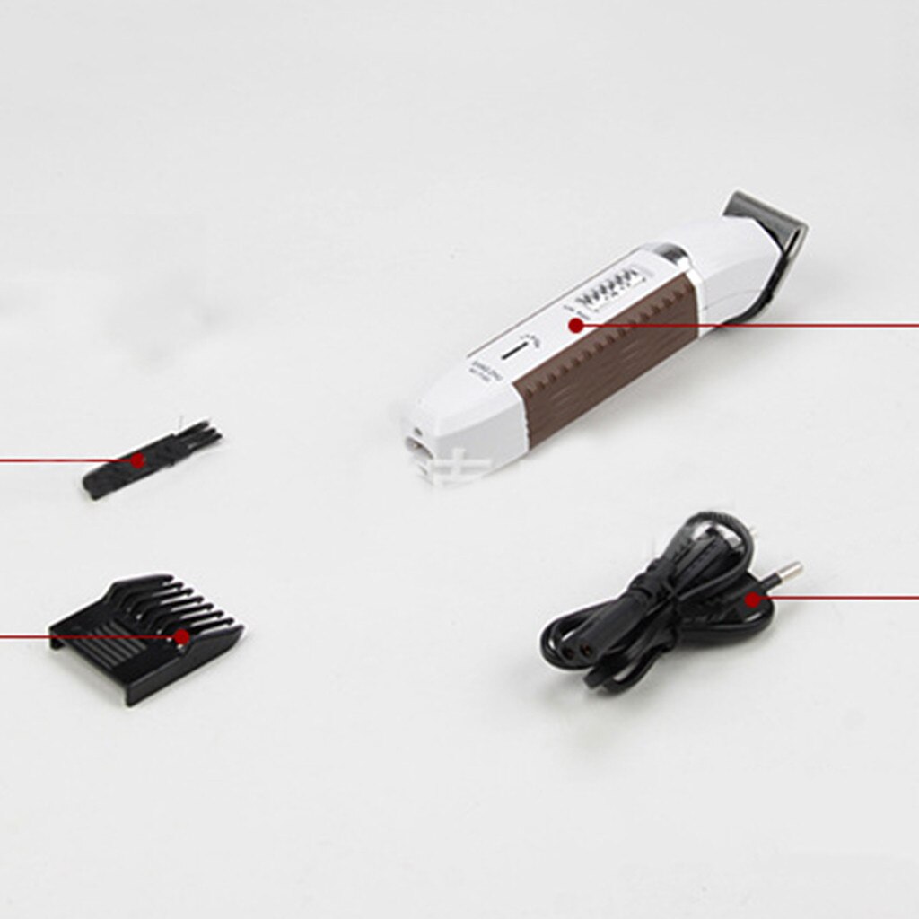 Metal Hair Clipper Electric Cordless Hair Grooming Home Haircut