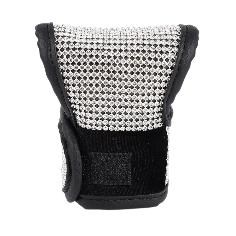 Cubierta de la cubierta de la palanca de cambios del coche cubierta de diamantes de cristal accesorios interiores Universal coche SUV camión coche estilismo
