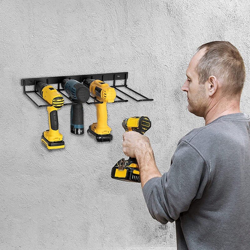 Porte-outils électrique Mural Whnbuij - Organiseur Pour Meuleuse, Ponceuse, Gain De Place Atelier/garage