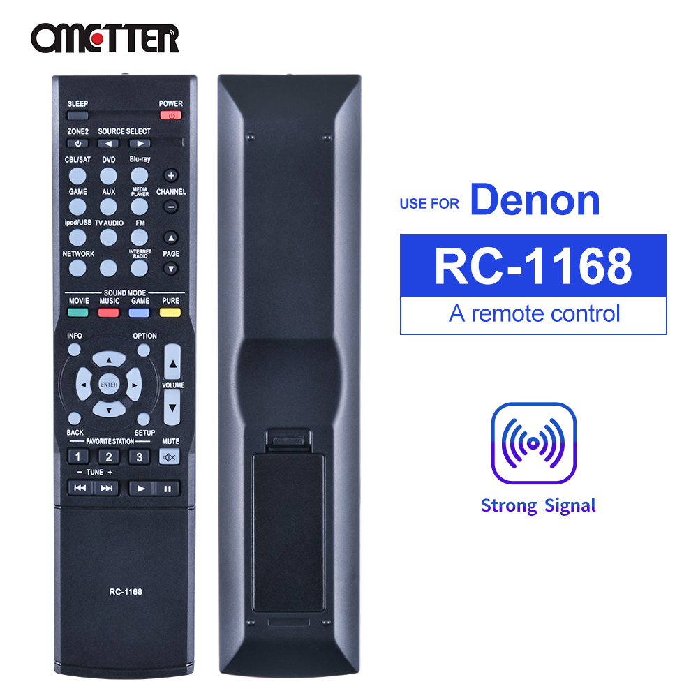 RC-1168 RC-1169 Remote Control for DENON AV Receiver AVR-1713 AVR-1613 AVR-4310 DHT-E251BA AVR-1912 AVR-1612: Other