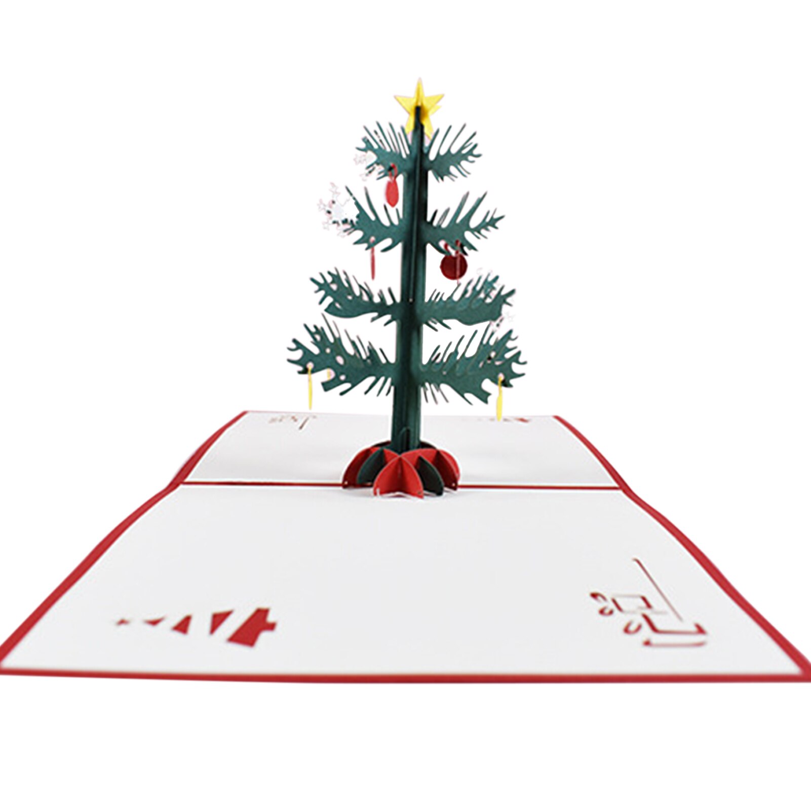 3D Pop Up Christmas Card Greeting Cards Thank You Cards with Envelopes for Birthday Christmas Party Year Wedding Decoration: Type 5