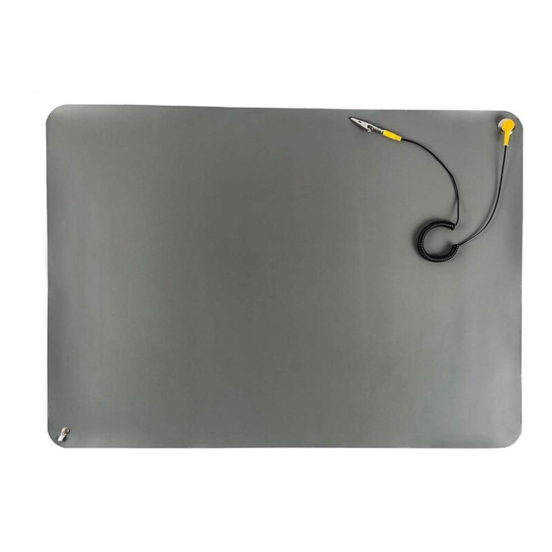 700X500X2.0mm Anti-Statische Mat + Grond Draad + Esd Pols Voor Mobiele Computer Reparatie Antistatische Deken, Esd Mat