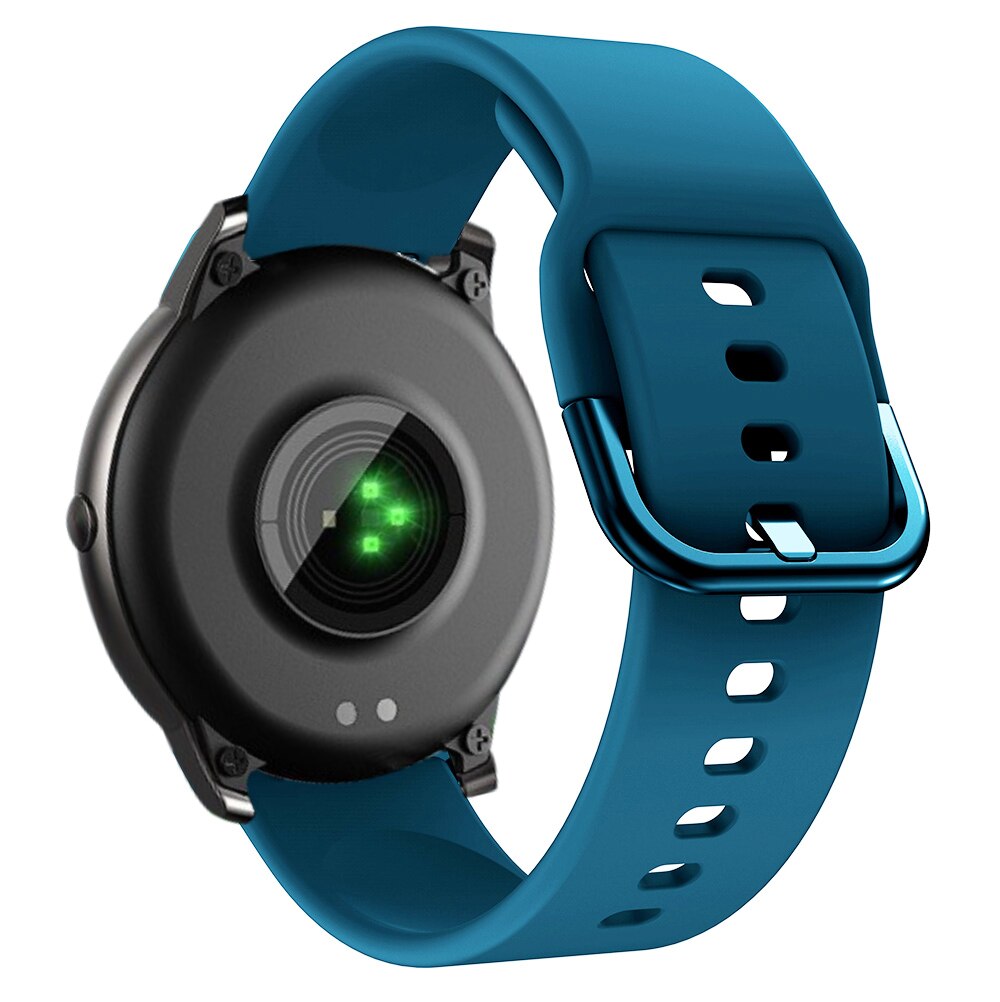 3 sztuk Premium hartowane szkło HD filmy dla Haylou Solar LS05 Smartwatch Screen Protector z oryginalnym paskiem dla Haylou Solar: Dark blue