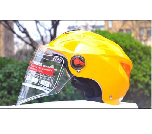 Zomer Motorfiets Half Helmen Fiets Scooter Helm Zonnebrandcrème Anti Uv Motorhelm Casco Capacete: 7