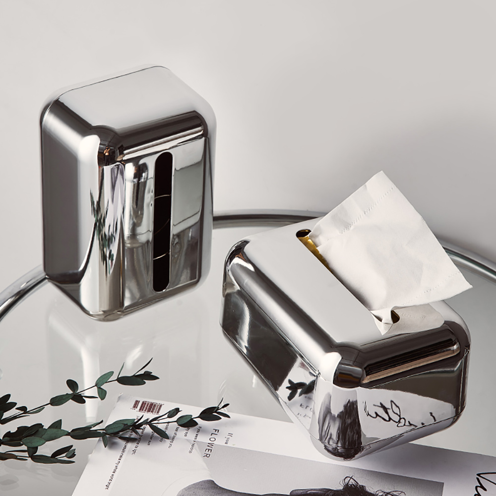 Tissue Box Holder Modern Tissue Boxes Home Decoration Bathroom Napkin Holder Living Room Decoration Decorative Box Napkin Holder
