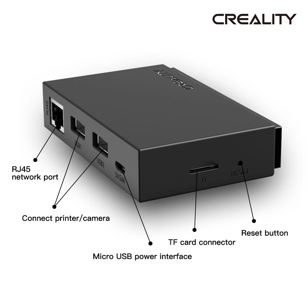 CREALITY 3D Printer Parts WiFi Cloud Box Relevant Parameters Set Up Directly By The APP Of CREALITYCloud