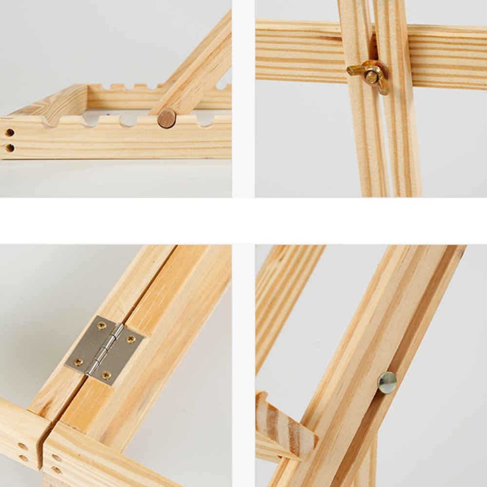 Wooden Easel Artist Pine Easel Wedding Table Frame Advertising Poster Display
