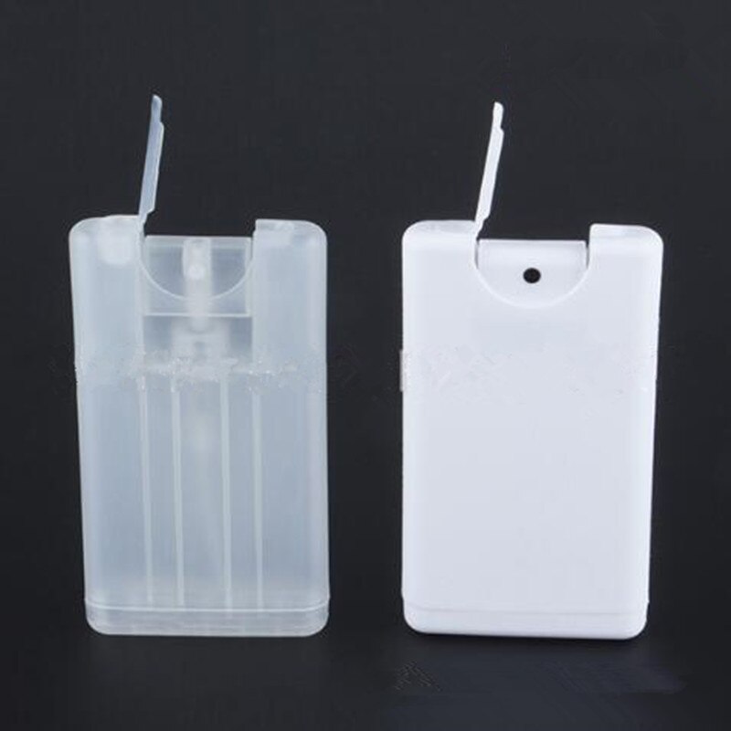 2pcs/lot 20ml Plastic Spray Perfume Box Card Moisturizing Perfume Spray Bottle Perfume Refillable Perfume Spray Bottle