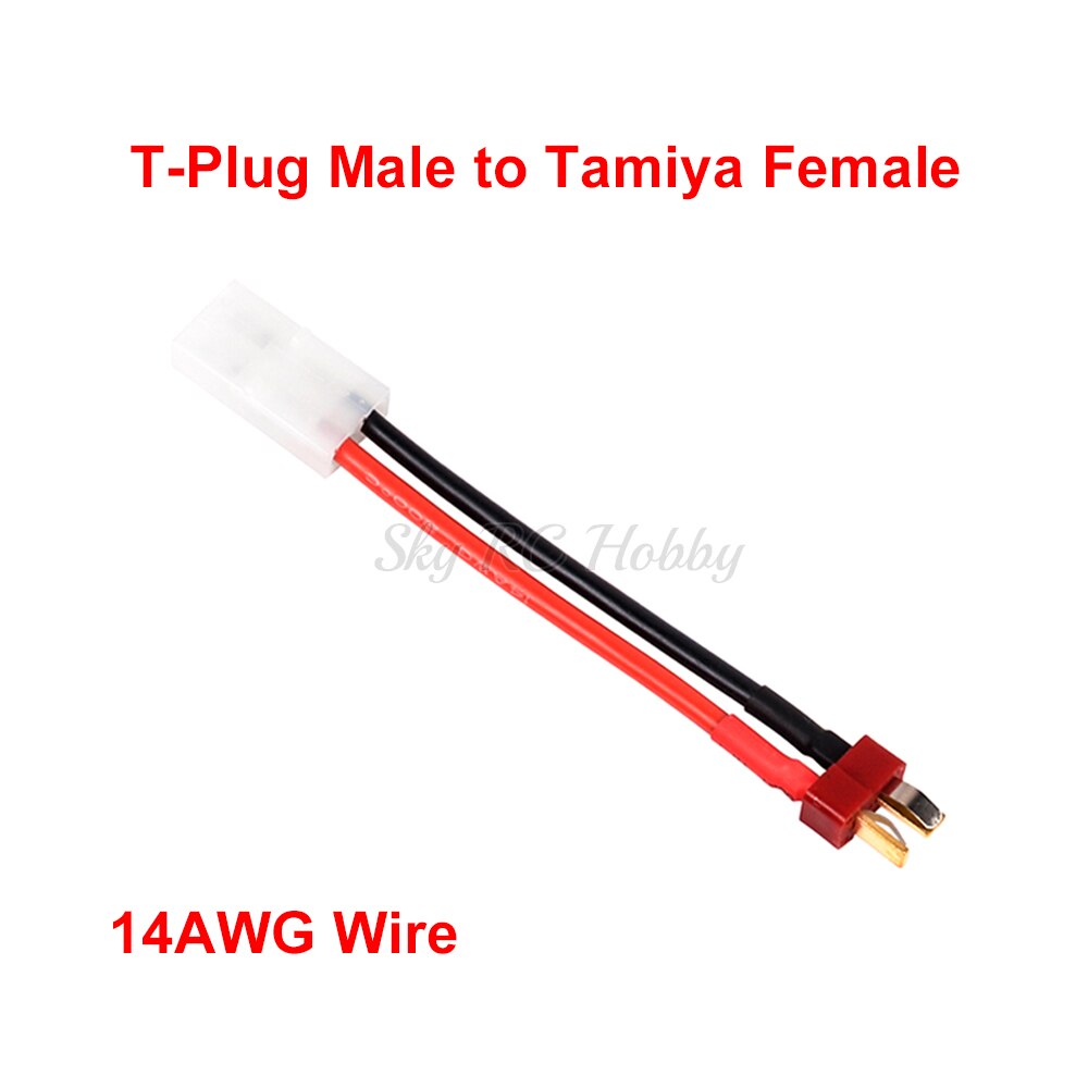 Deans T Plug Vrouwelijke/Mannelijke Tamiya / Mini Tamiya Mannelijke Vrouwelijke Adapter Connector 14AWG 16AWG Draad Voor Rc onderdelen: Choice 1