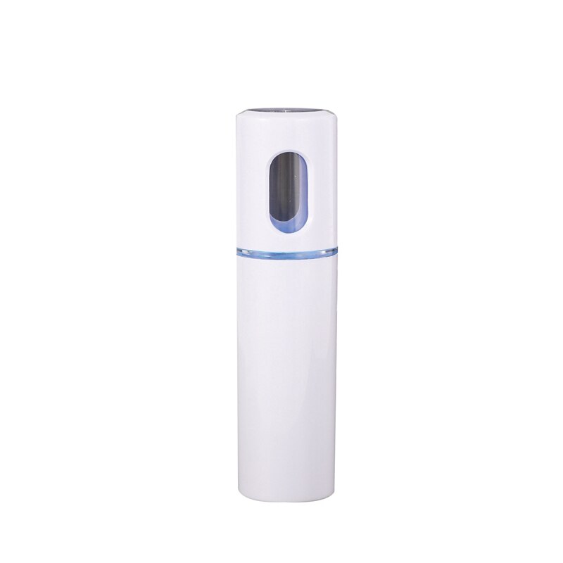 Gezichtsstomer nano-stomer handige mist gezichtsmistspray vochtinbrengende gezichtsspray oplaadbare mini-usb-oplaadbare gezichtsspa: Wit