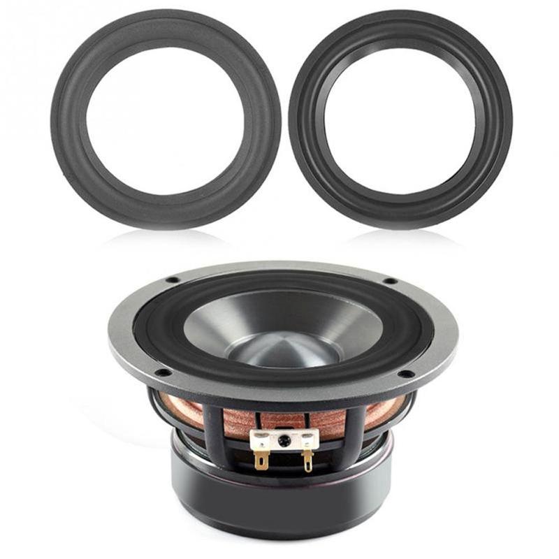 3/4/5/6/6.5/8/10/12 inch Elastic Rubber Edge Ring For Speaker Ring soft N7B3 Repair Edge durable Woofer Surround H6I6