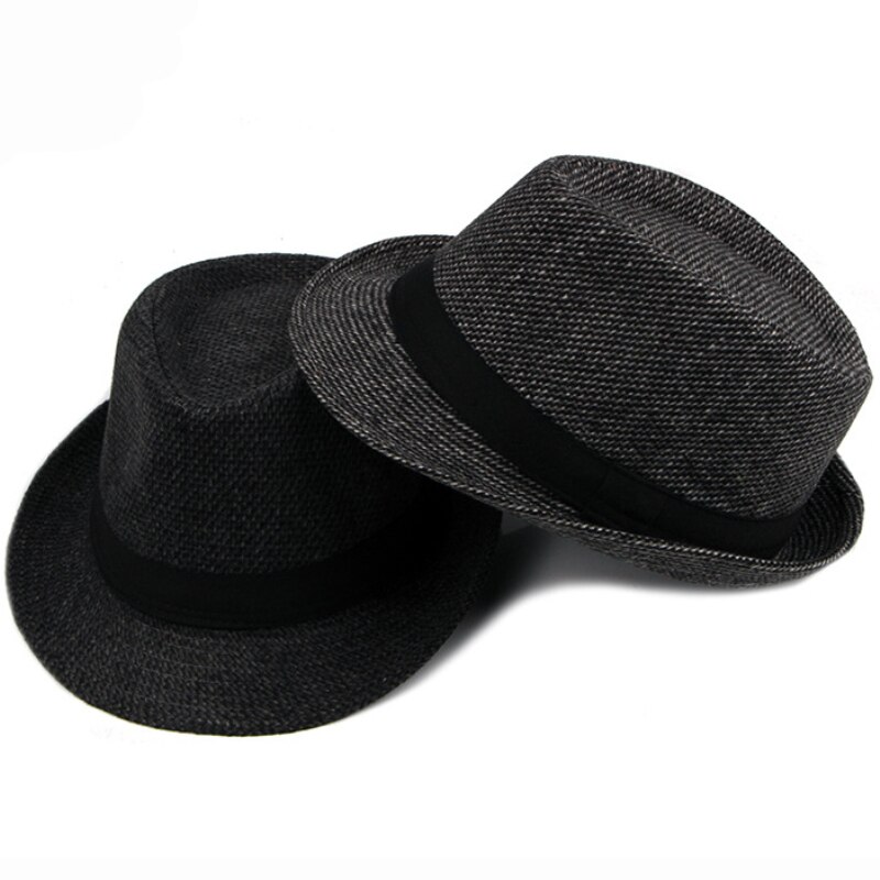 Ht1514 høst vinter vår herrehatter uformelt fast svart grå kaffe fedora hattemaker retro derby jazzhatter britiske trilby hattemaker