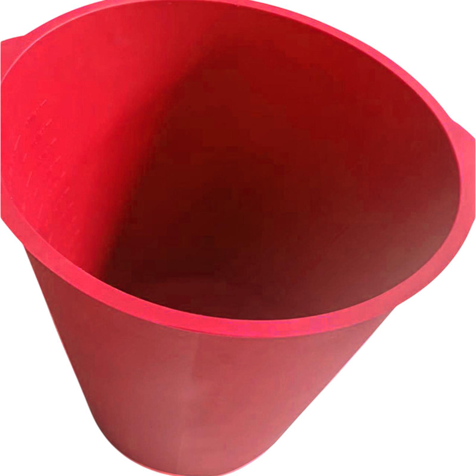 Emmervoering Vat Mengkuip voor cement Siliconenrubber Emmer 5 Gallon