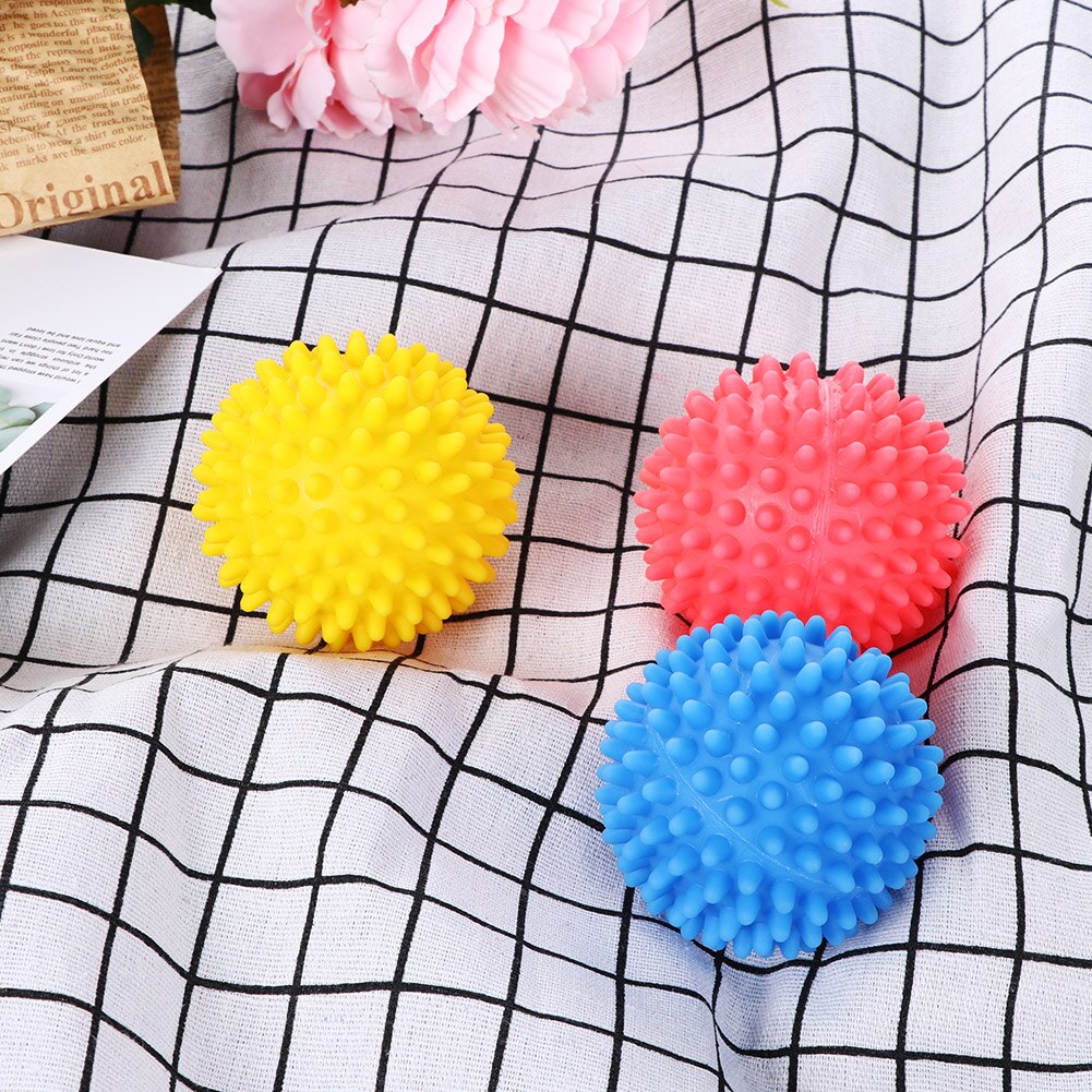 For Washing Machine Magic Washing Tool Laundry Balls Reusable Cleaning Drying Fabric Softener Ball PVC Dryer Balls Accessories