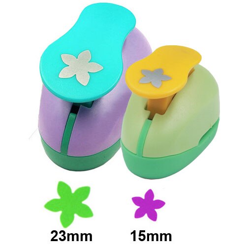 Christmas Snow Punch Craft 2pcs Snowflake (1pc 5/8&quot; and 1pc 1&quot;) hole punch set Scrapbook Paper Puncher Children&#39;s diy: Petal