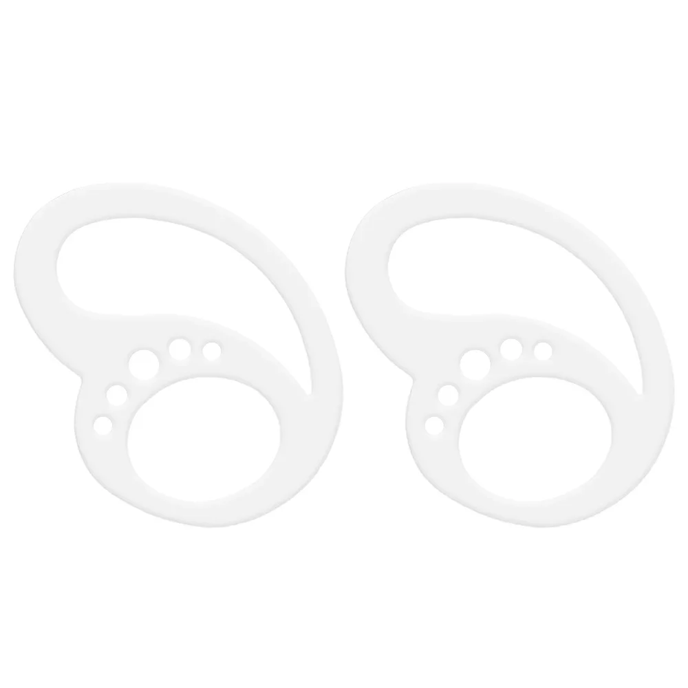 Soft Silicone Ear Hook Protective Sleeve Earbuds Headphone Sport Headset Anti Earphone Holder Keeps Earbuds Secure: 3XS / BROWN