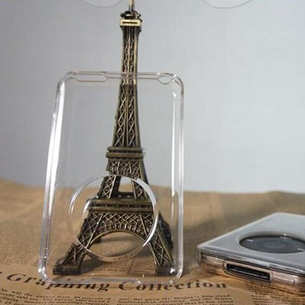 Capa protetora rígida de cristal transparente para iPod Classic 6a geração 120 GB 160 GB 80 GB / 5a 30 GB 60 GB (espessura de 10,5 mm)
