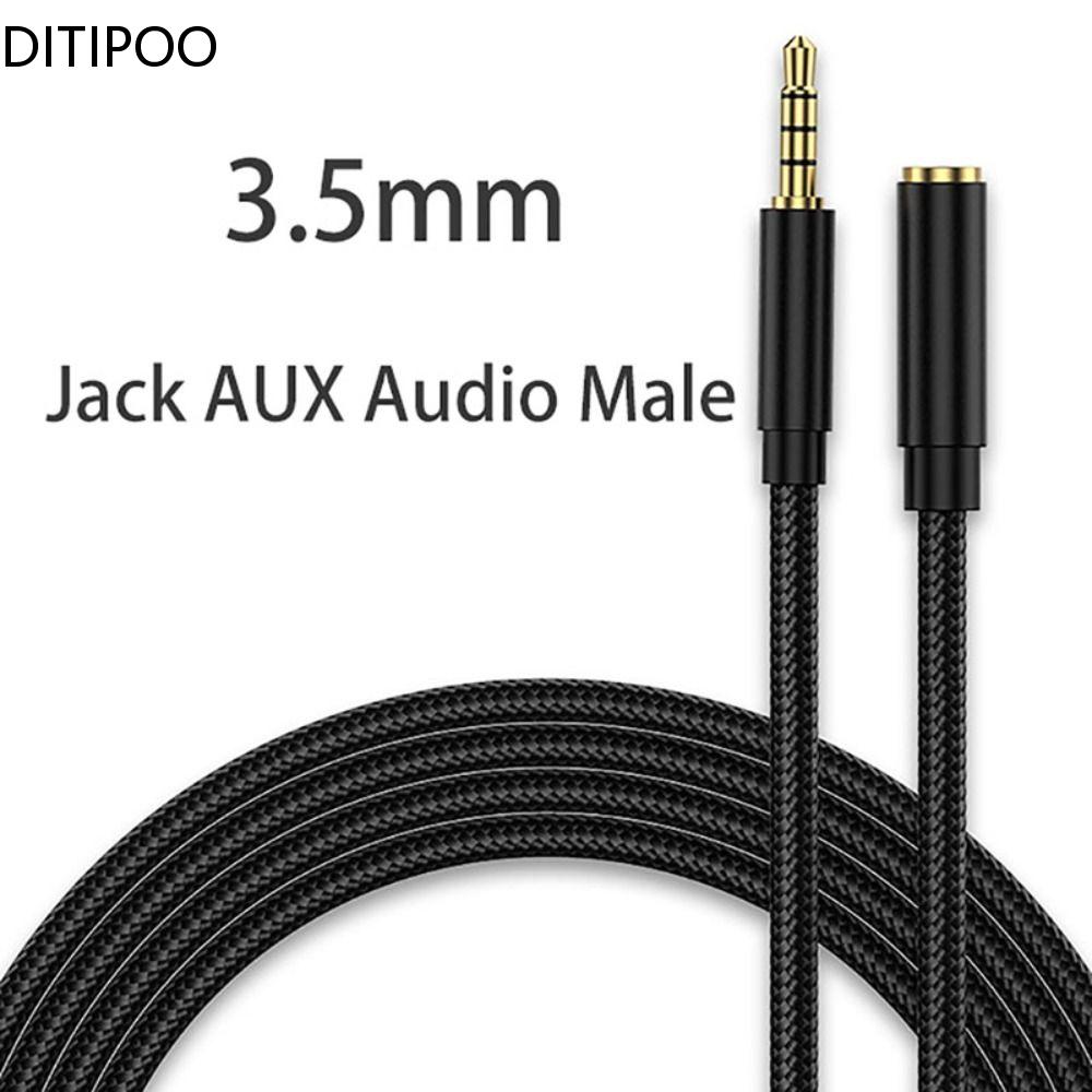 3.5mm kabel audio Jacek AUX robić słuchawki robić komputera męskich i żeńskich przedłużacz głośników przedłużacz kabla AUX HiFi