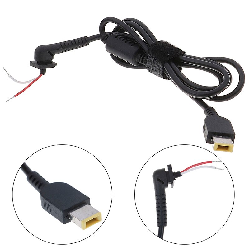 Plug Connector Cord laptop Power Cable For Lenovo IdeaPad Square Connector Charger Laptop Adapter pc Cable Notebook