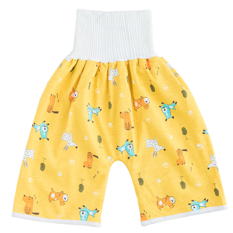 Baby Ausbildung Hosen 2 in 1 Babys freundlicher Windel Wasserdicht Wiederverwendbare Baumwolle Schlauch Röcke Leckage matt Abdeckung Schlafen Bett Kleidung: 10