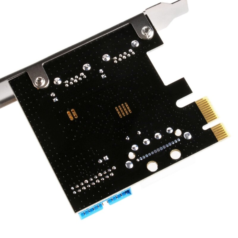 2 porte pci express usb 3.0 frontpanel med kontrolkortadapter 4- pin & 20 pin