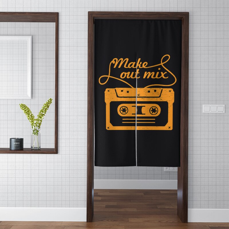 Japanse Klassieke Tapes Patroon Dikke Deur Gordijn Keuken Restaurant Zachte Korte Fluwelen Deur Gordijn Home Decor Shading Tapestry: Style02