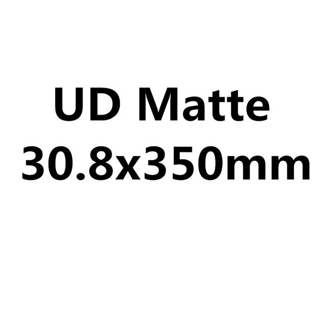 Tige de selle en carbone RXL SL 27.2/30.8/31.6mm tige de selle vtt en Fiber de carbone tige de selle de vélo 350/400mm Offset 25mm tige de selle de route: UD matt 30.8x350mm