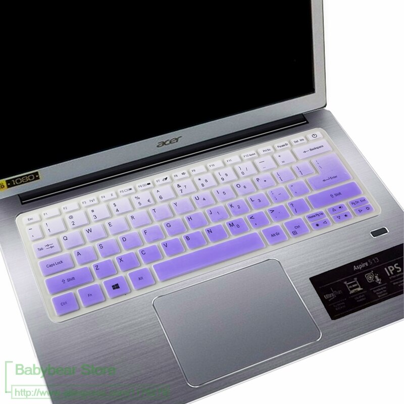 For Acer Swift 3 SF314-52 SF314-54 / Swift 1 SF114-32 14 inch i5 8250U notebook Silicone Keyboard Cover Skin Protector Guard